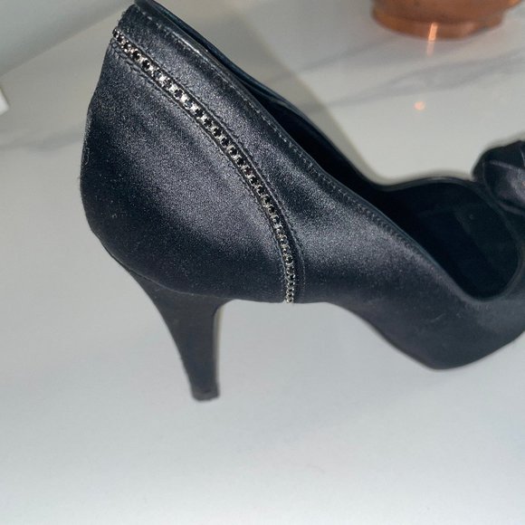 Valentino Garavani 38 Silk/leather pumps - Picture 6 of 10